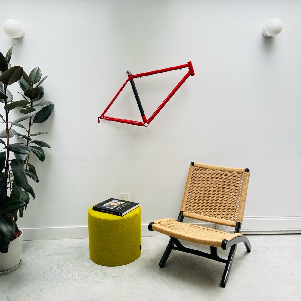 Bicycle frame display mounts